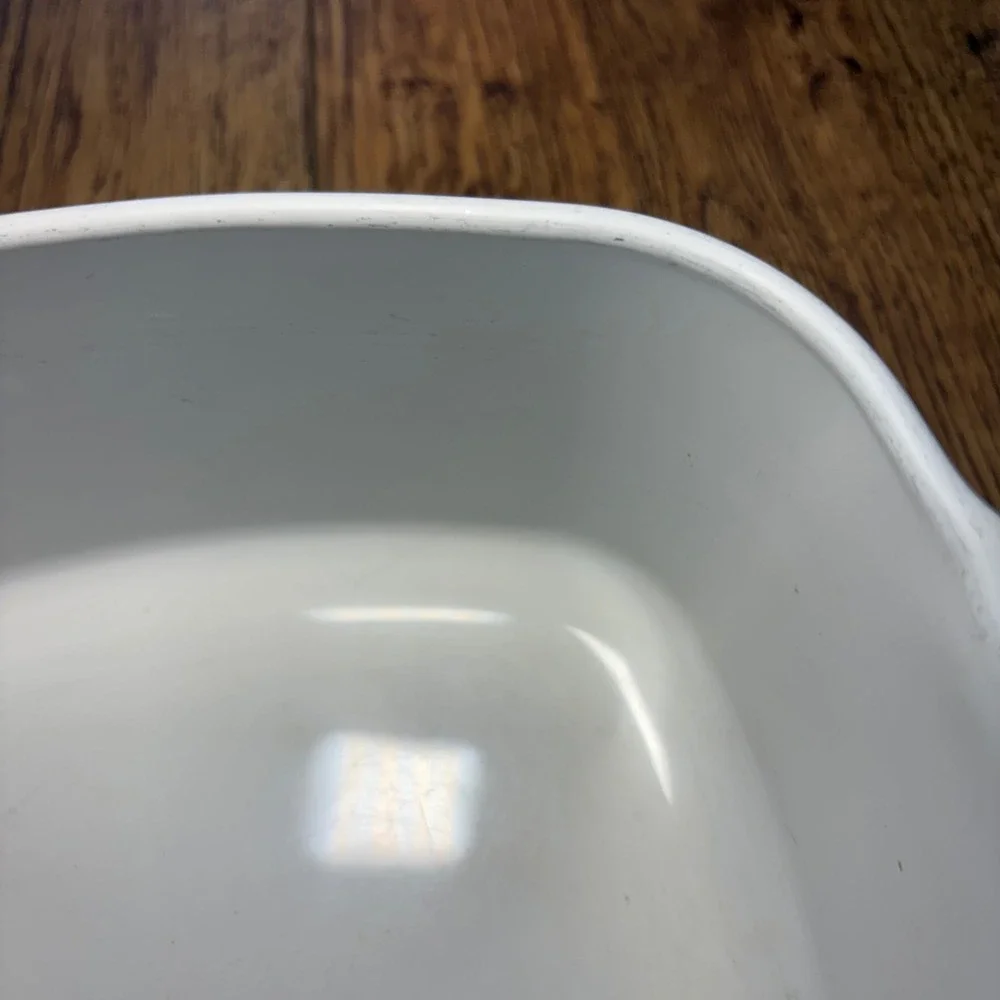 Vintage Corning Ware Shadow Iris A-1.5-B  1 1/2 Liter Casserole Dish USA Cottage
